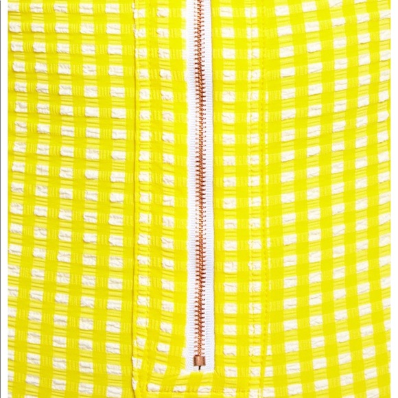 Nwt blue life Zipped Up One Piece Swimsuit Yellow - Picture 7 of 8